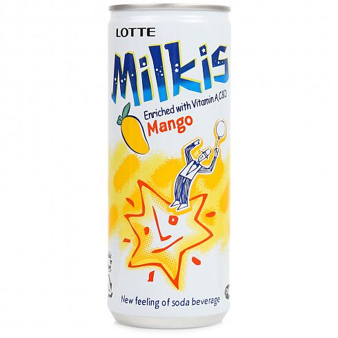 Mangonmakuinen juoma hiilihapotettu, ”Milkis” 250ml.