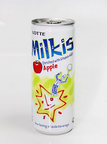 Omenanmakuinen juoma hiilihapotettu, ”Milkis” 250ml.
